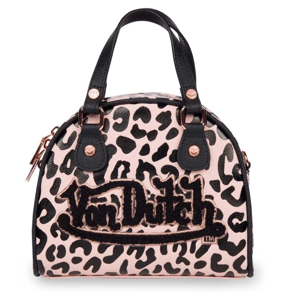 Von Dutch~NEW Pink Cheetah or a.k.a. “Dirty Pink” Bag (Available in Blue too)